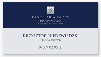 Kancelaria Radcy Prawnego Krzysztofa Niedźwiedzkiego